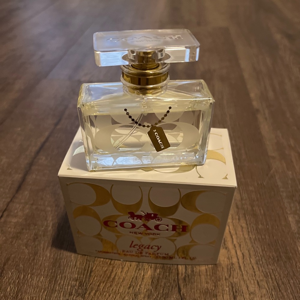 Lightly used Coach legacy perfume